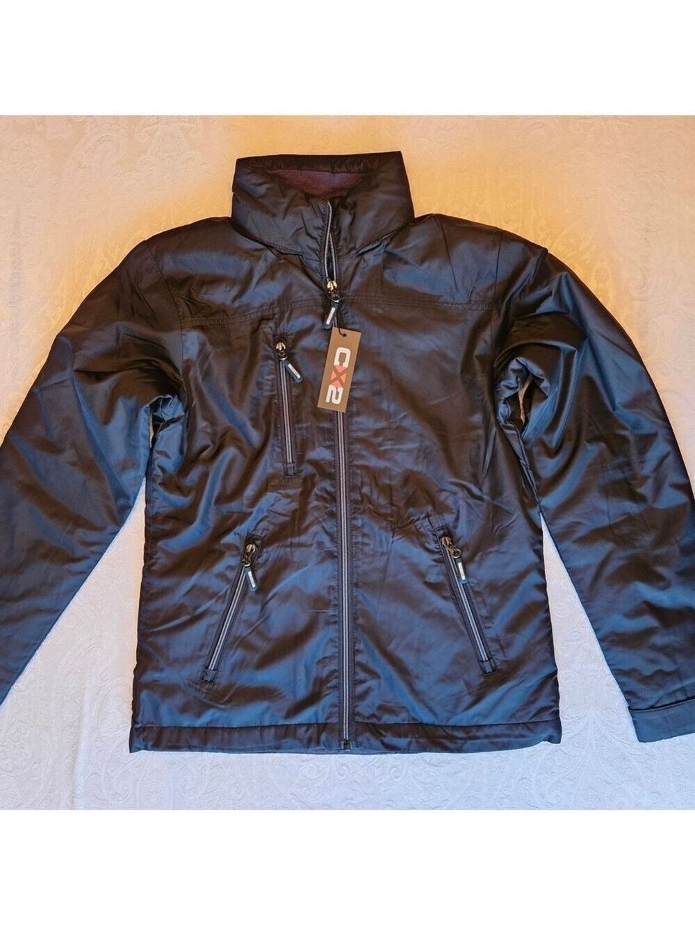 CX2 Shield Microfleece Lined Polyester Women's Black Utility Jacket XS, NWT